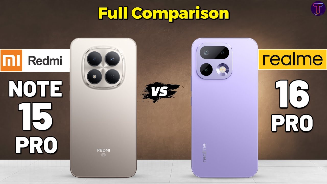 Redmi Note 15 Pro vs Realme 16 Pro : Full Comparison 🤔❓