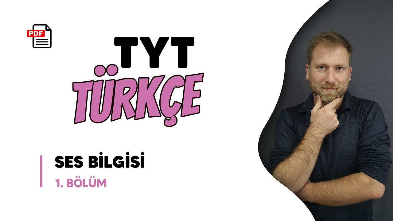 Ses Bilgisi 1. B&ouml;l&uuml;m - Ahmet Yener UYSAL - TYT T&uuml;rk&ccedil;e 2022