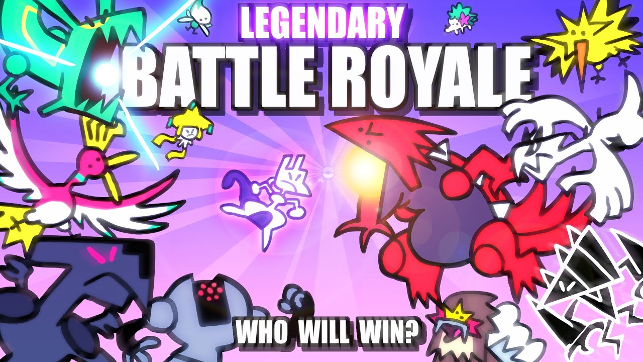 Legendary & Mythical Pokemon Battle Royale 🌍 Collab With @Gnoggin