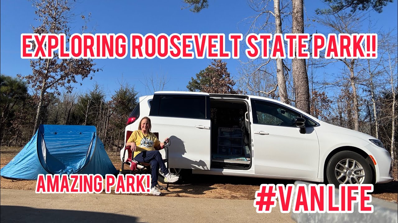 Exploring Amazing Roosevelt State park! / Great for Van Camping Adventures!