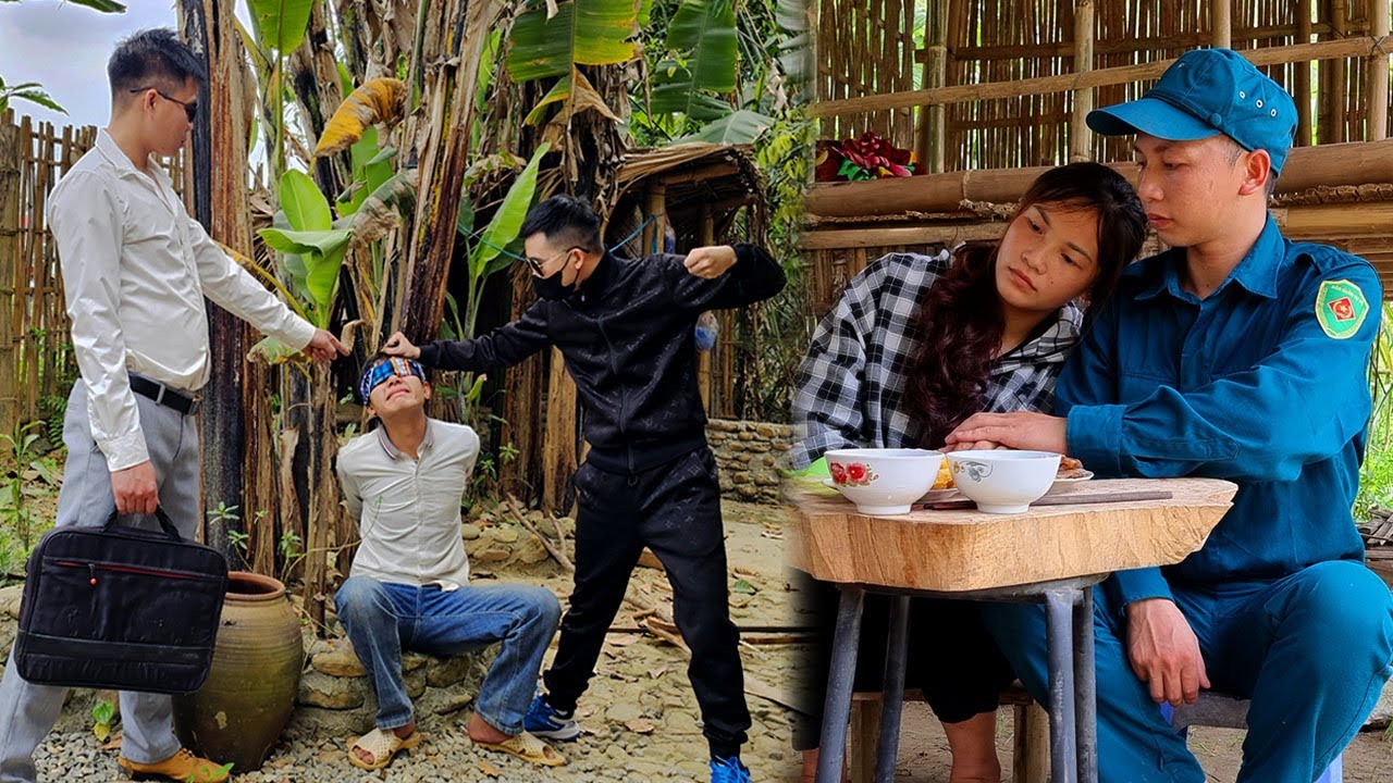 Suddenly, the final boss appeared. What should a good police officer do to protect Tieu Ha?