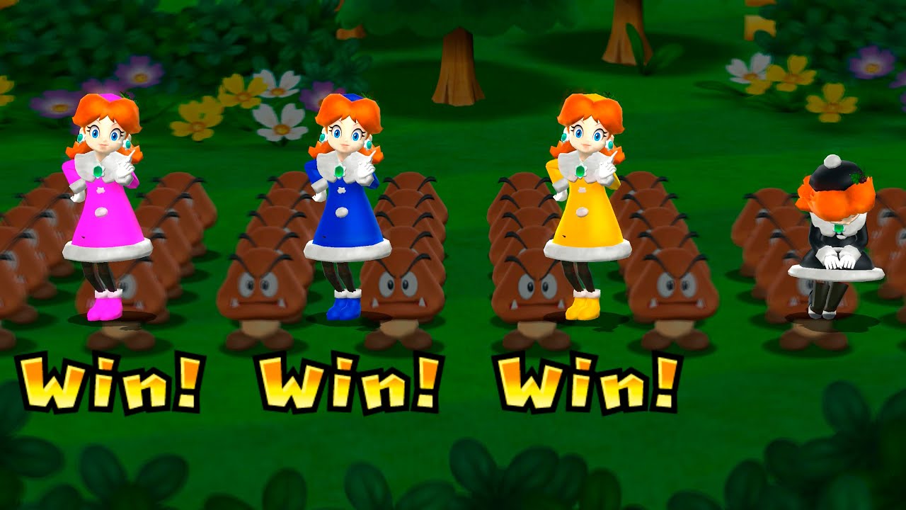 Mario Party 9 Mod - Step It Up 7 Wins - Peach Vs Yoshi Vs Wario Vs Shy Guy #Stepitup7Wins