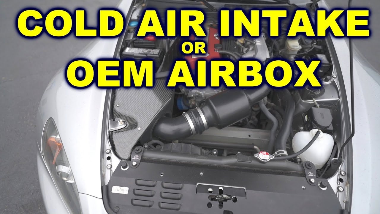 S2000 INTAKE Testing  OEM Air Box w’ mod- DYNO TEST