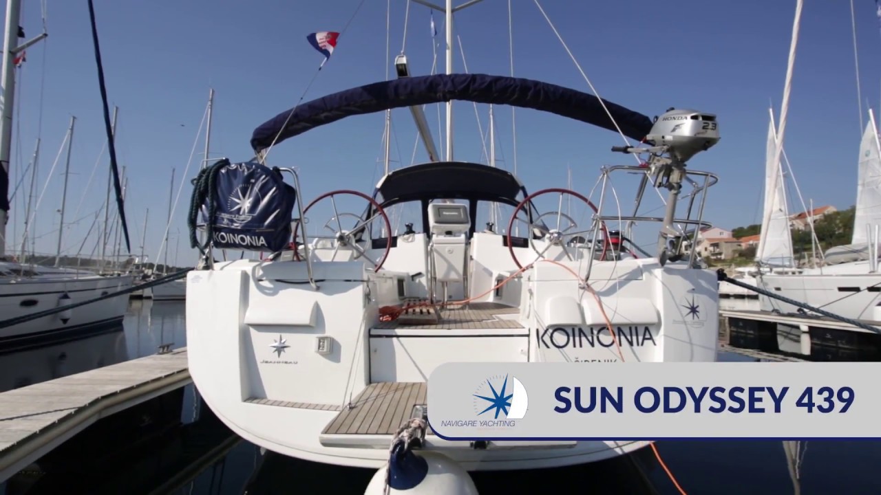 VIDEO CHECK-IN SUNODYSSEY 439 FURLING