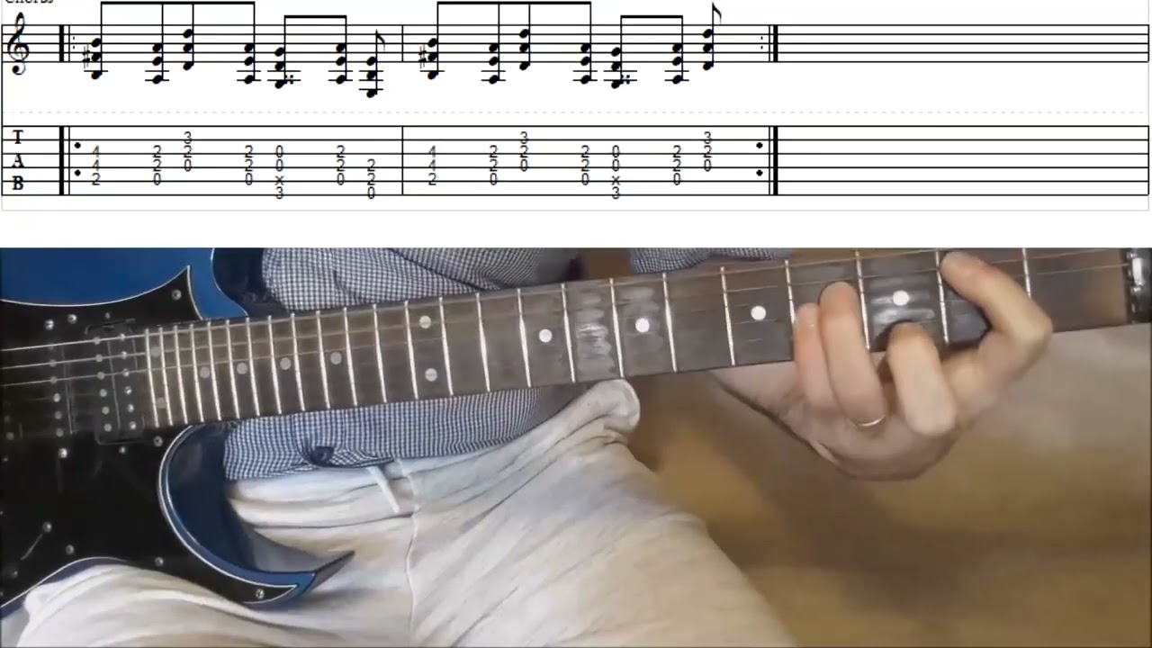 How to play AC\DC's Rising Power on guitar (w\tabs)