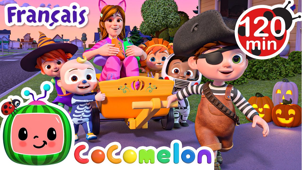 Des bonbons ou un sort | CoComelon en Français | Chansons pour bébés