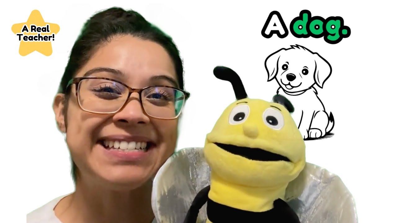 🐝 Build a Sentence with JP the Bee & Baci! | Learn Parts of Speech & Reading Fun!
