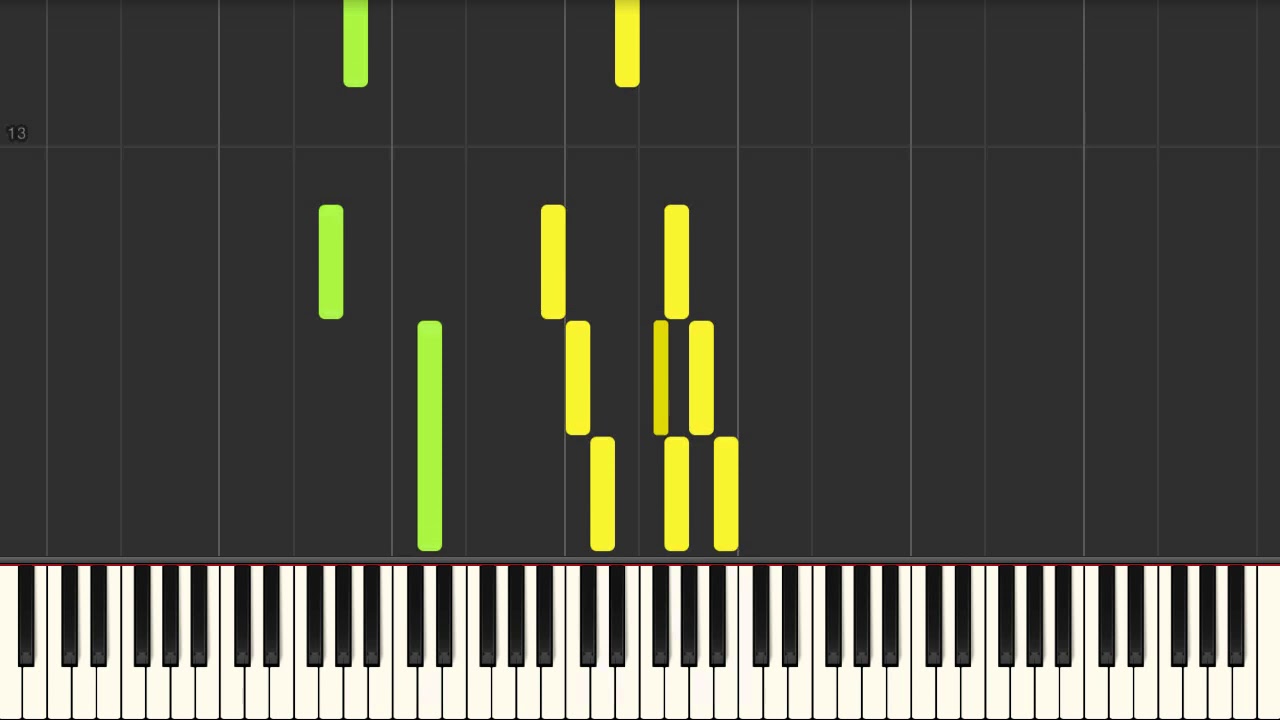 Die Alte (Mozart) - Piano tutorial
