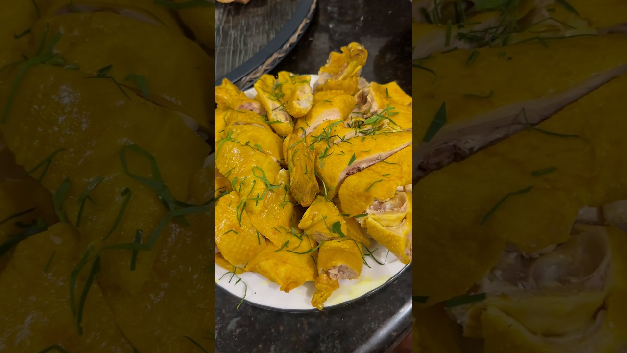 Chicken with Salt Seasoning Pt 2 #homecooking #chickenrecipes #monanngon #g&agrave;ủmuối #vietnamesefoods