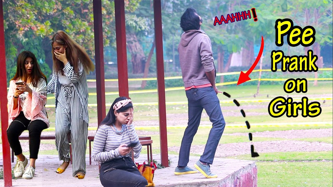 Peeing In Public Prank with twist 