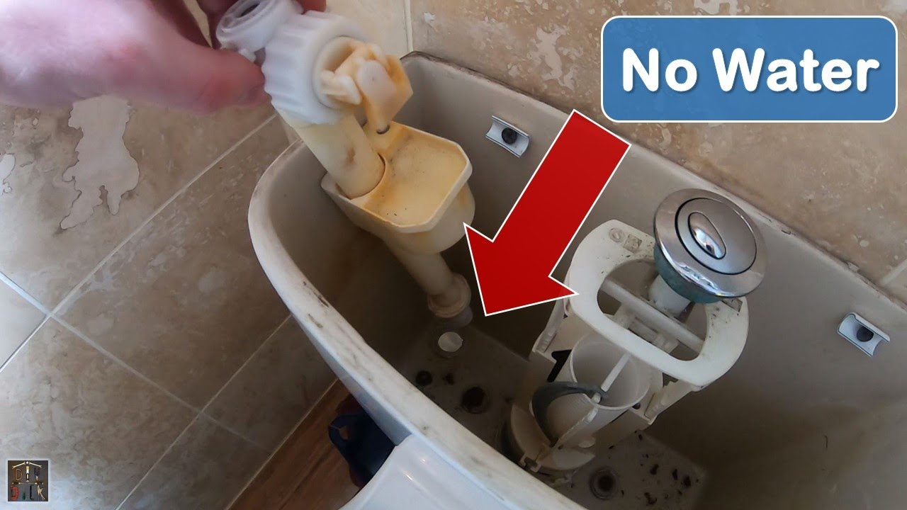 Fixing My Very Slow Filling Toilet Cistern