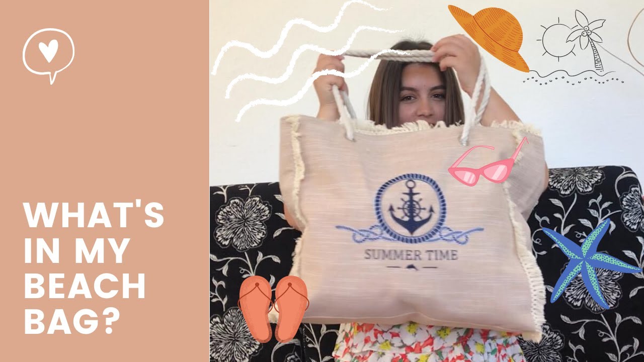 Cfarë ka në cantën time të plazhit? Beach bag || Oliserda ||