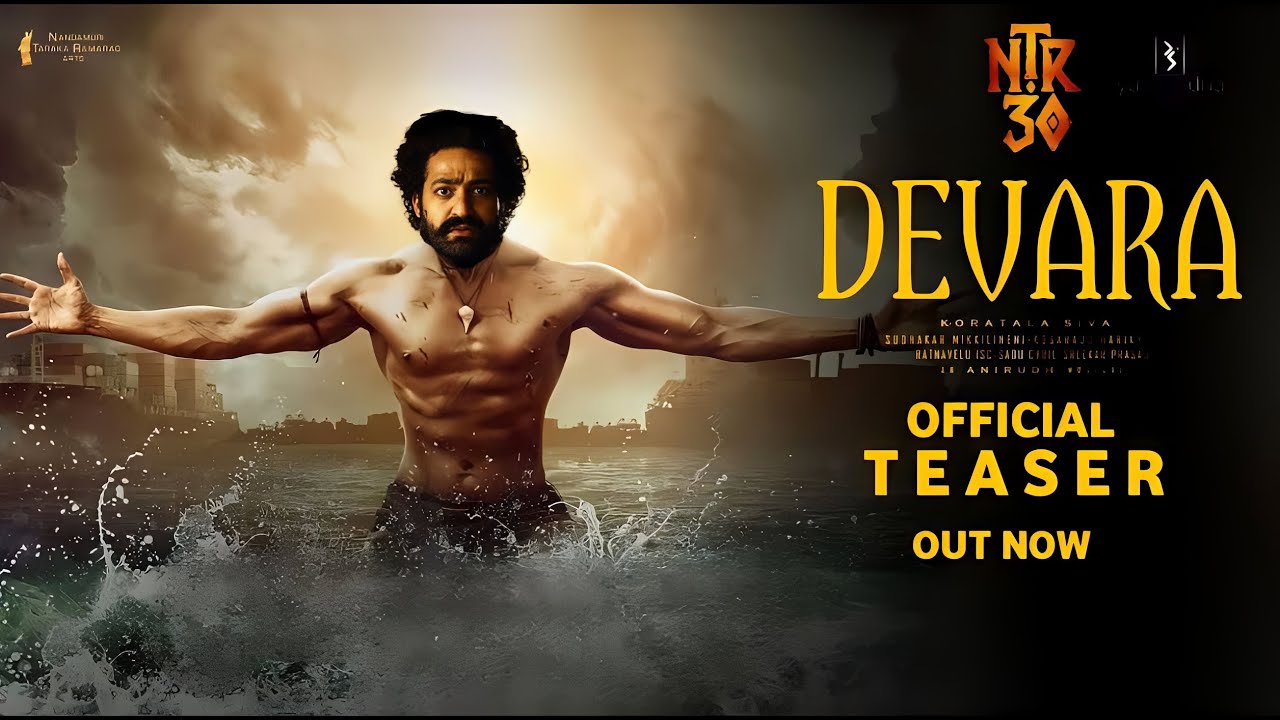 Devara Official Trailer|Devara Theatrical Trailer|Devara Teaser|NTR|Janvi Kapoor|KoratalaSiva|Anurid
