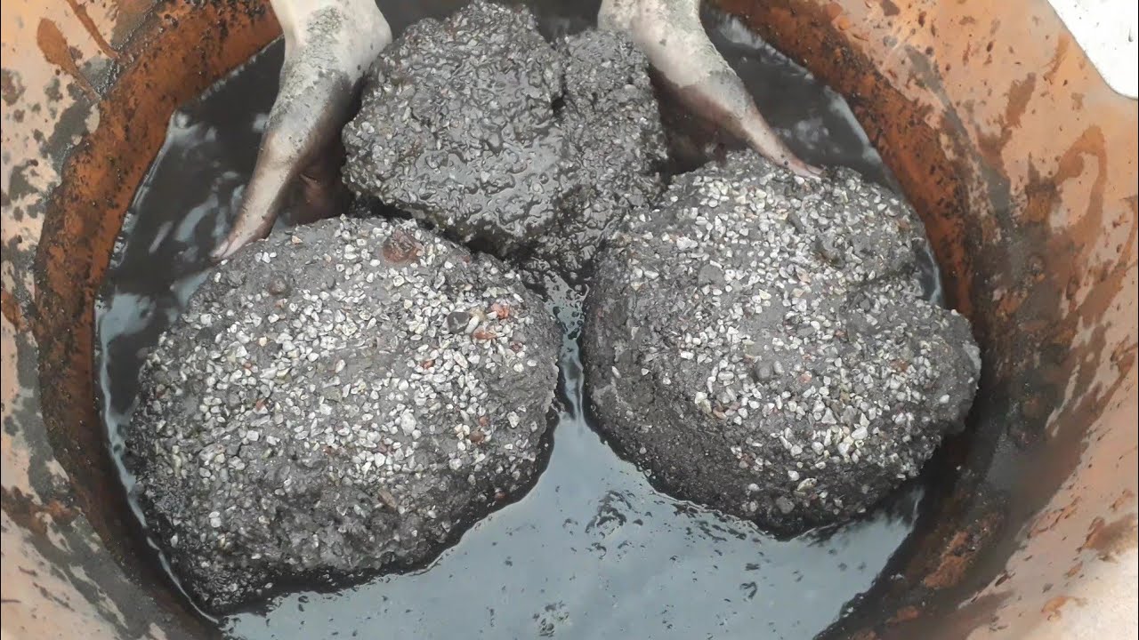 New charcoal satisfaction guaranteed video🔥💯❤ Mouthwatering dusty  grainy water+dry ASMR crumbling 🤤