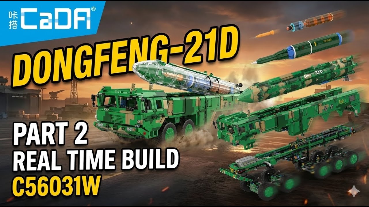 CaDa DongFeng-21D C56031W Real Time Build - Part 2