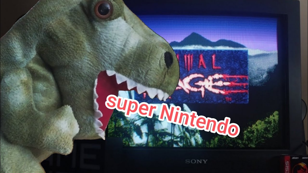 Tpe late night playtime:primal rage on Snes! #retrogaming 