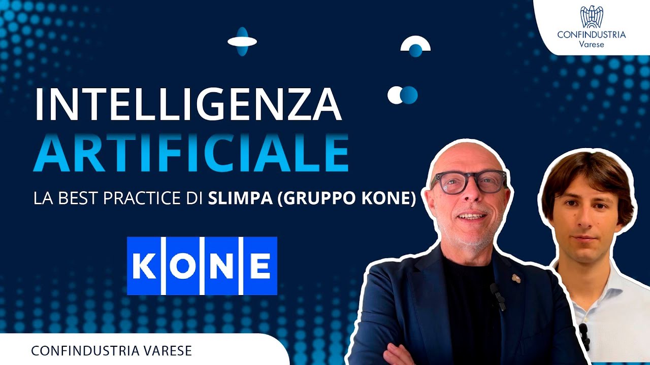 Intelligenza Artificiale: la best practice di Slimpa (Gruppo KONE)
