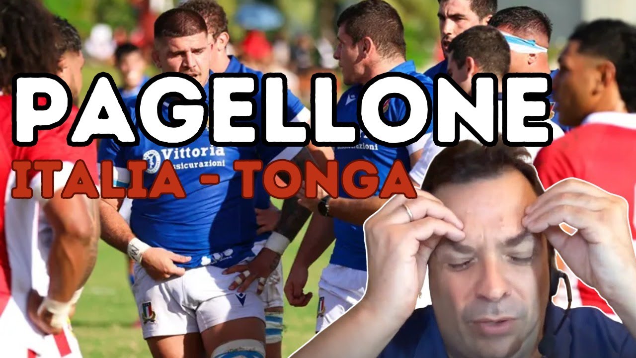 Il Pagellone di Italia - Tonga