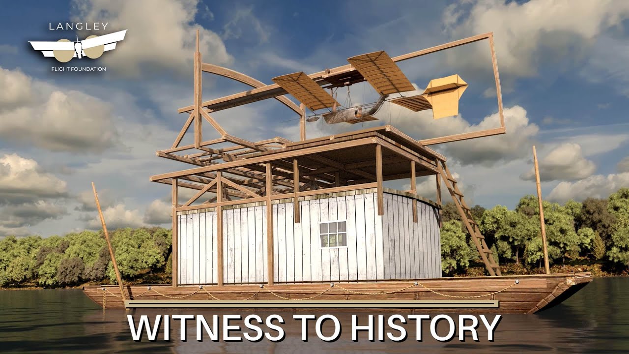 Flight of Aerodrome No. 5 - May 6, 1896