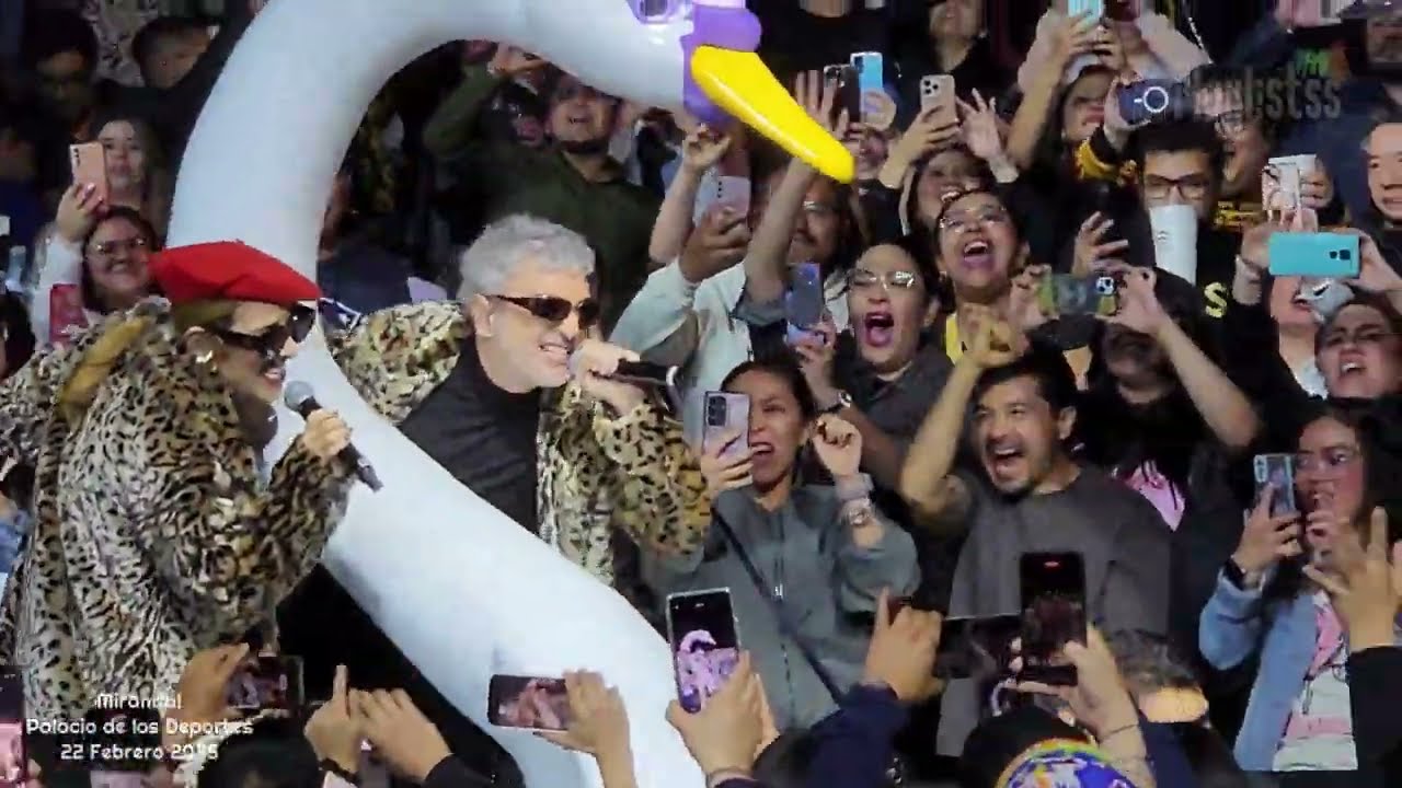 Así se vivió Miranda! el 22 de Febrero de 2025 en el Palacio de los Deportes, CDMX, México