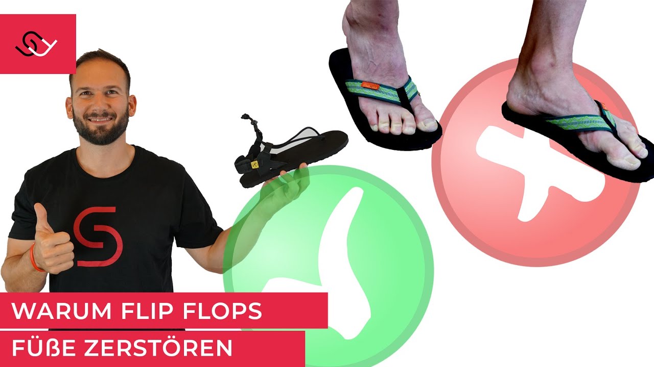 Warum wir von Flip Flops abraten und die humaraToes von Joe Nimble empfehlen