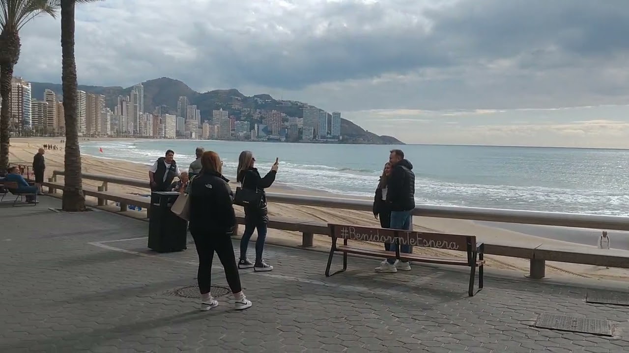 From Benidorm to Villajoyosa on a bike