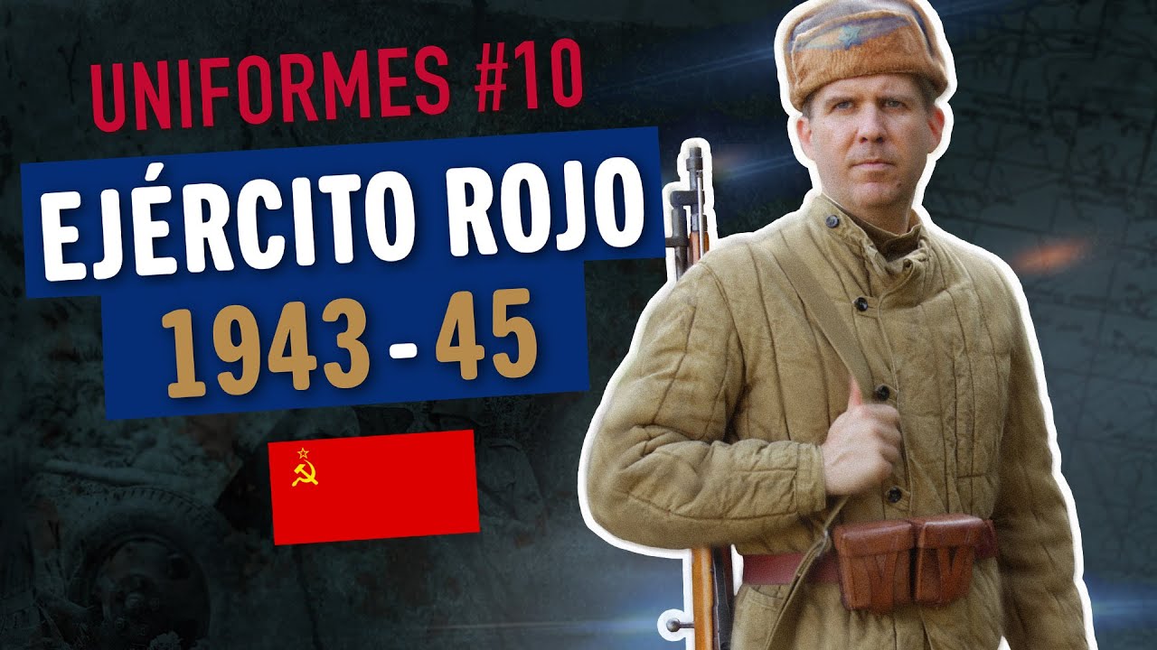 UNIFORMES MILITARES 💥 ARTILLERÍA EJÉRCITO ROJO 1943-1945