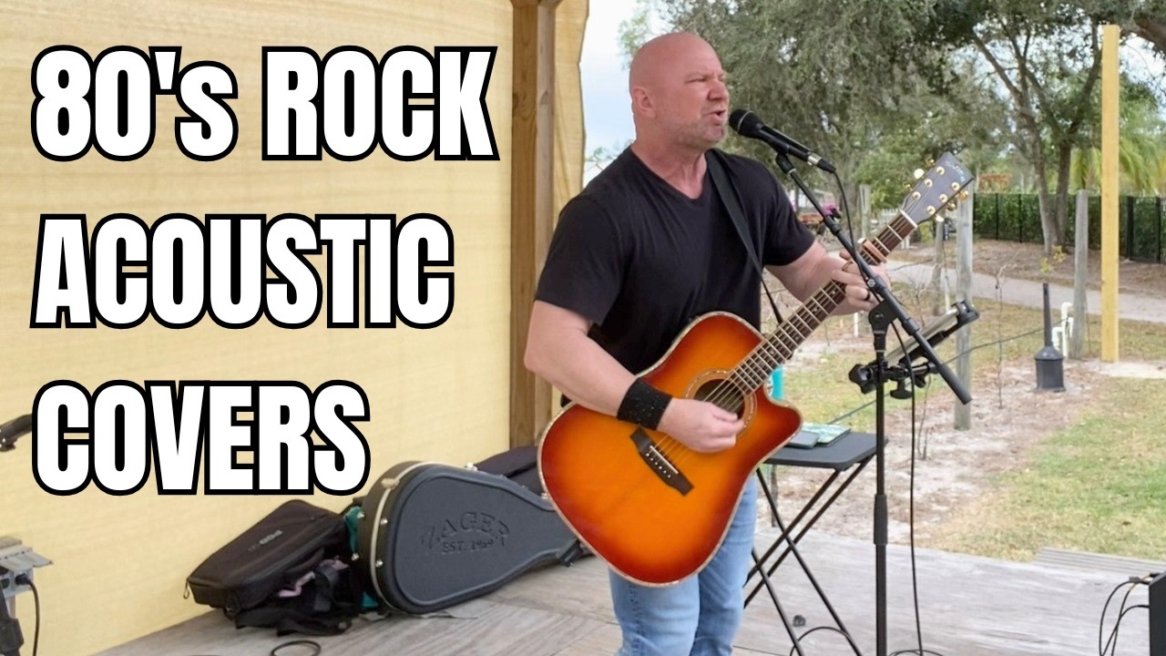 80s Rock Acoustic Covers Live | Jason Stallworth