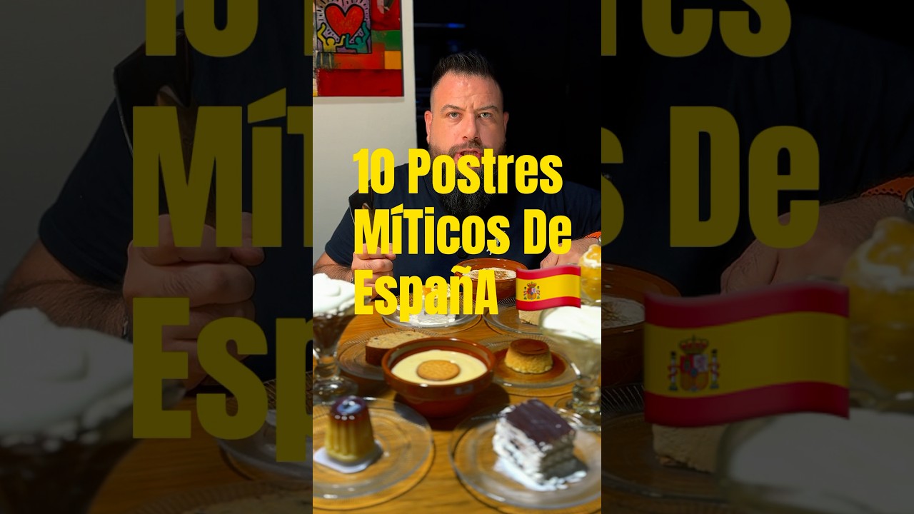 10 Postres t&iacute;picos de Espa&ntilde;a. #receta #postres #espa&ntilde;a  #curiosidades ￼