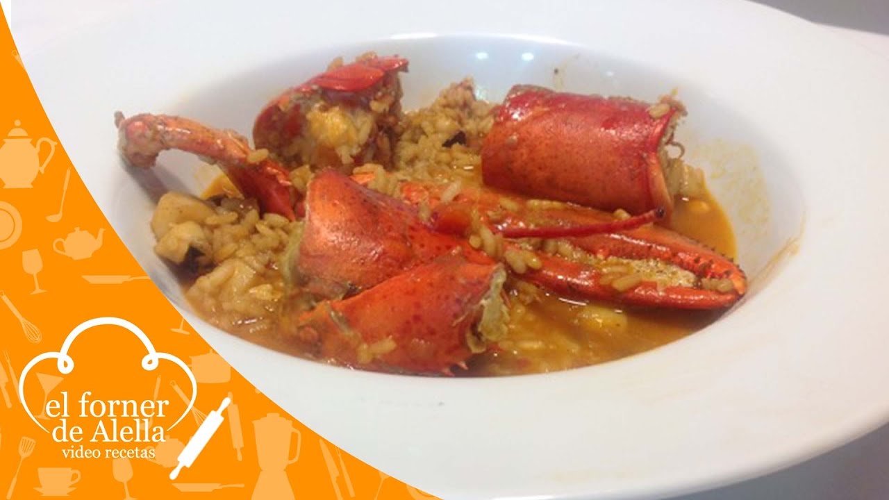 Arroz caldoso con bogavante
