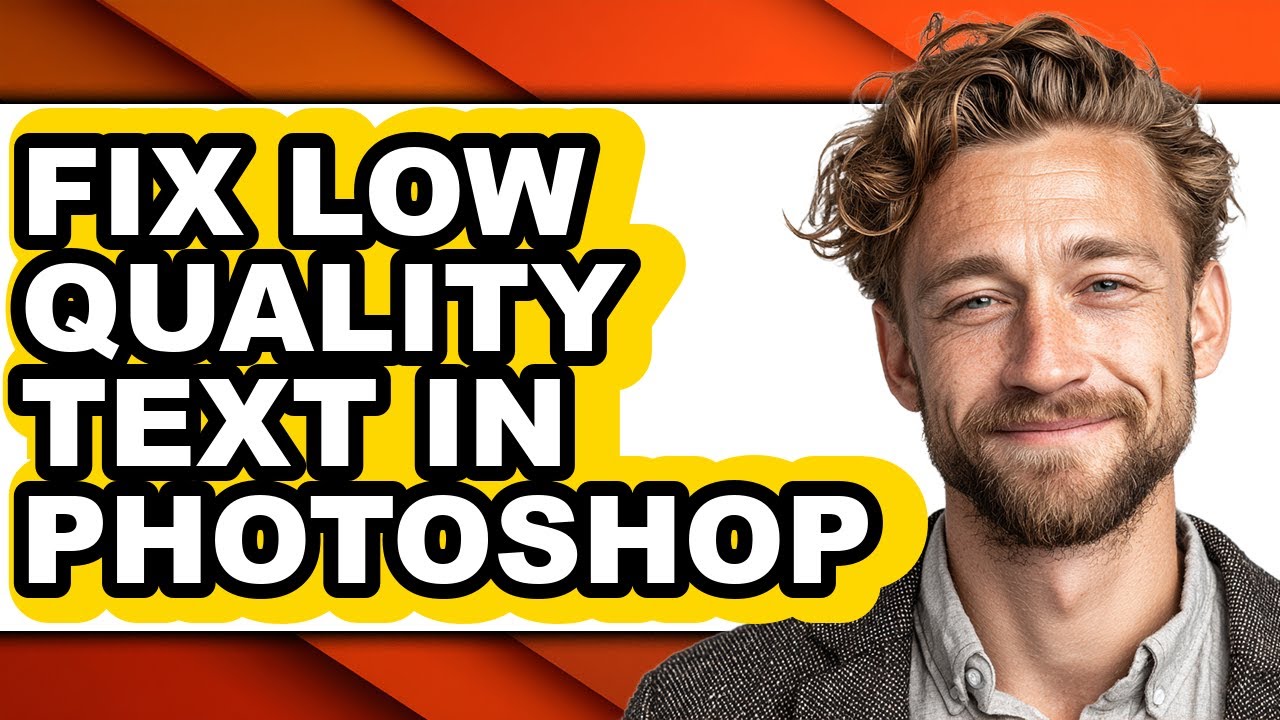 How to Fix Low Quality Text in Photoshop (updated)