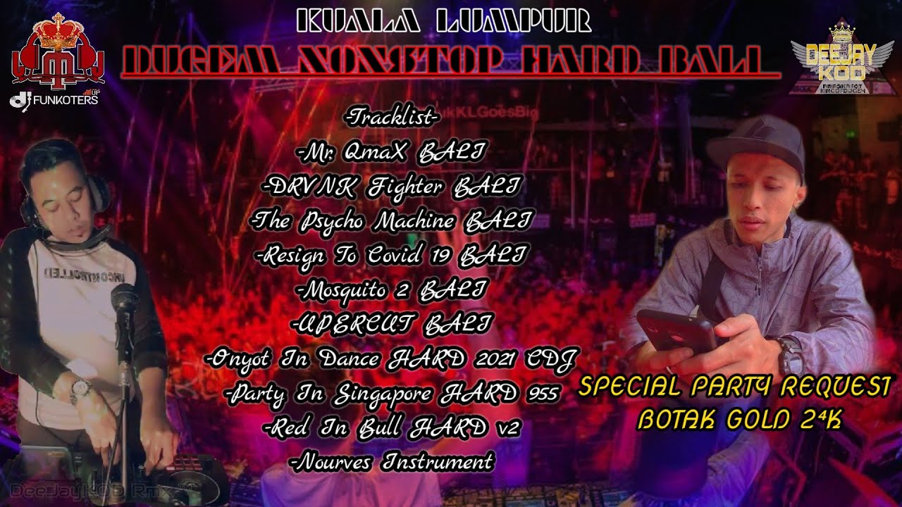 DJ DUGEM NONSTOP HARD BALI SPECIAL MIXTAPE FUNKOT 2021 DUGEM TERGILA PALING KENCENG TAHUN BARU 2021