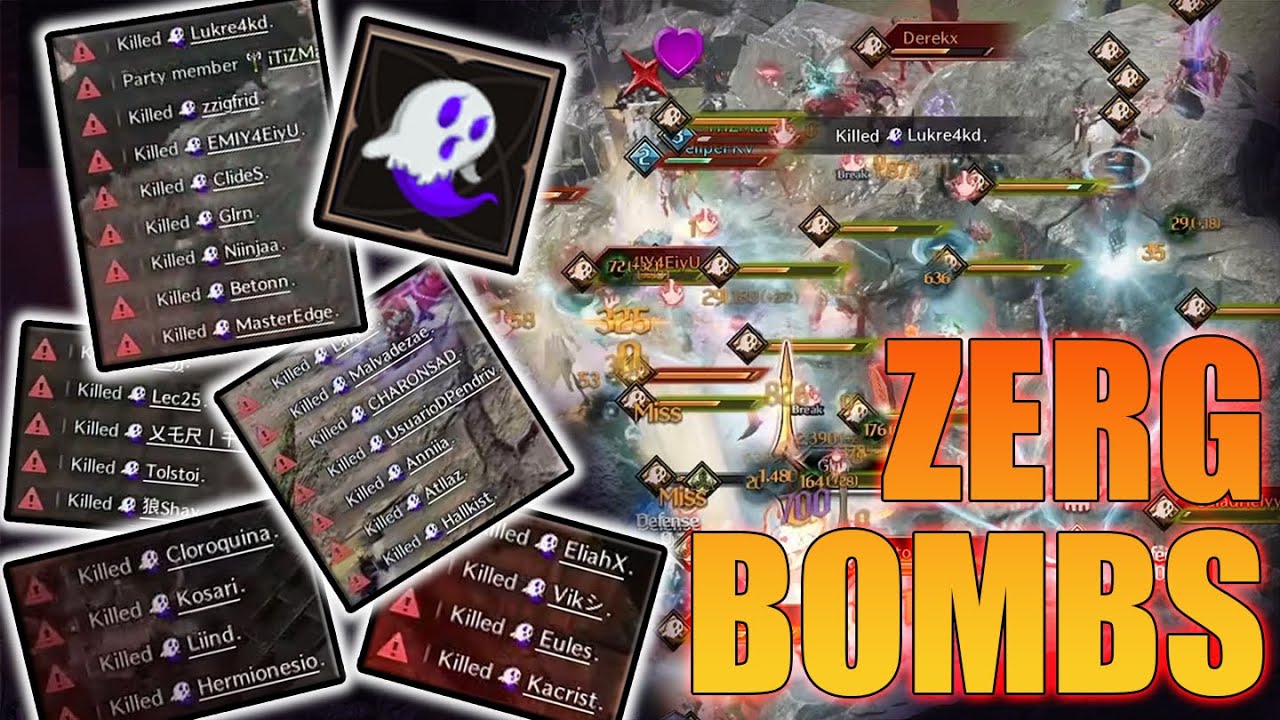 Wand/Dagger - Bombing the Best SA Zerg FEAR [Darkblight Throne and Liberty]