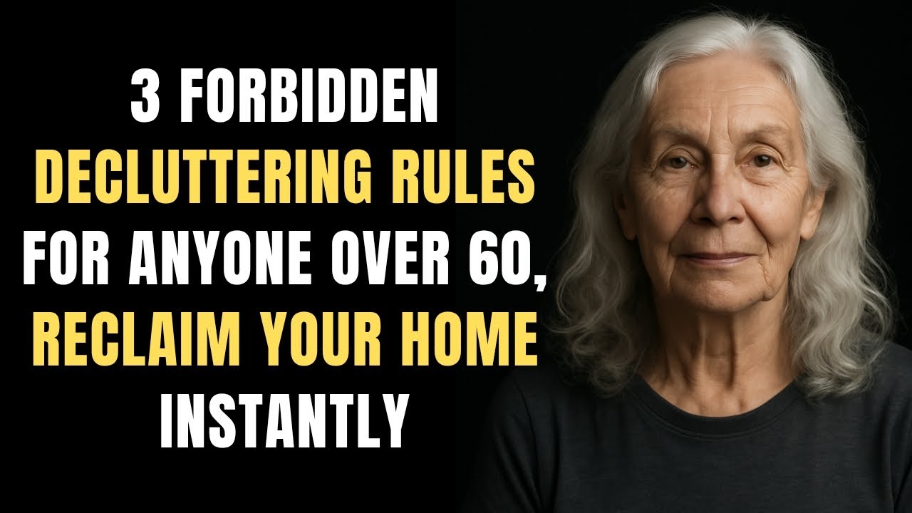3 Forbidden Decluttering Rules For Anyone Over 60 | Reclaim Your Home Instantly