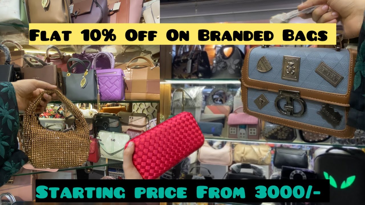 Branded Fancy Hand Bags Starting From 3k _ 6k | Flat 10% of branded Hand Bags 💼 
