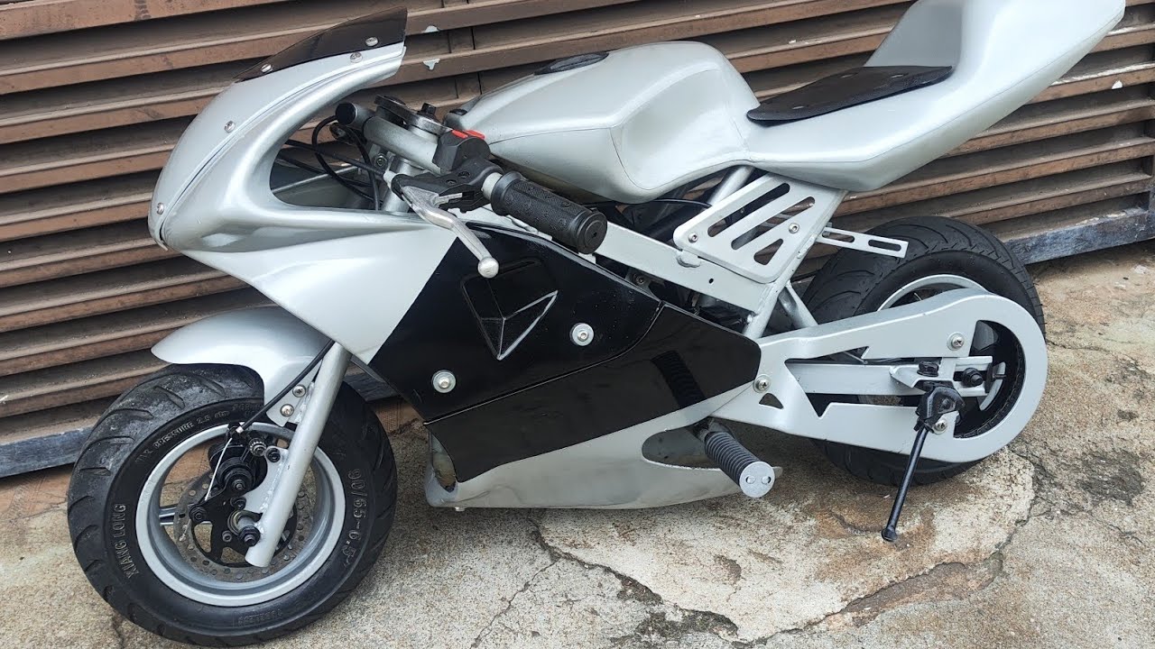 Restauração de Mini moto completa passo a passo PARTE 5 FINAL MONTAGEM 