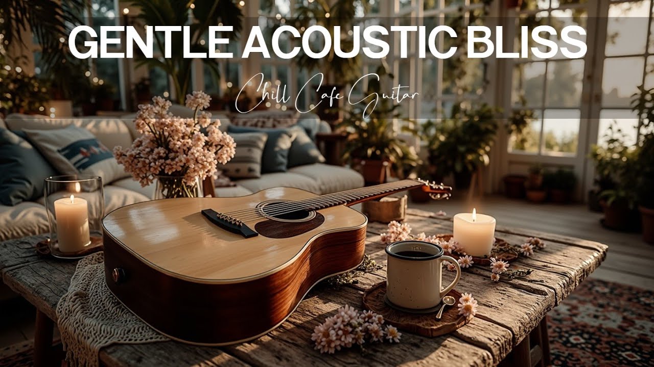 Acoustic Guitar Cafe | Relaxing Morning Chill Music ~ Soft Instrumental Vibes