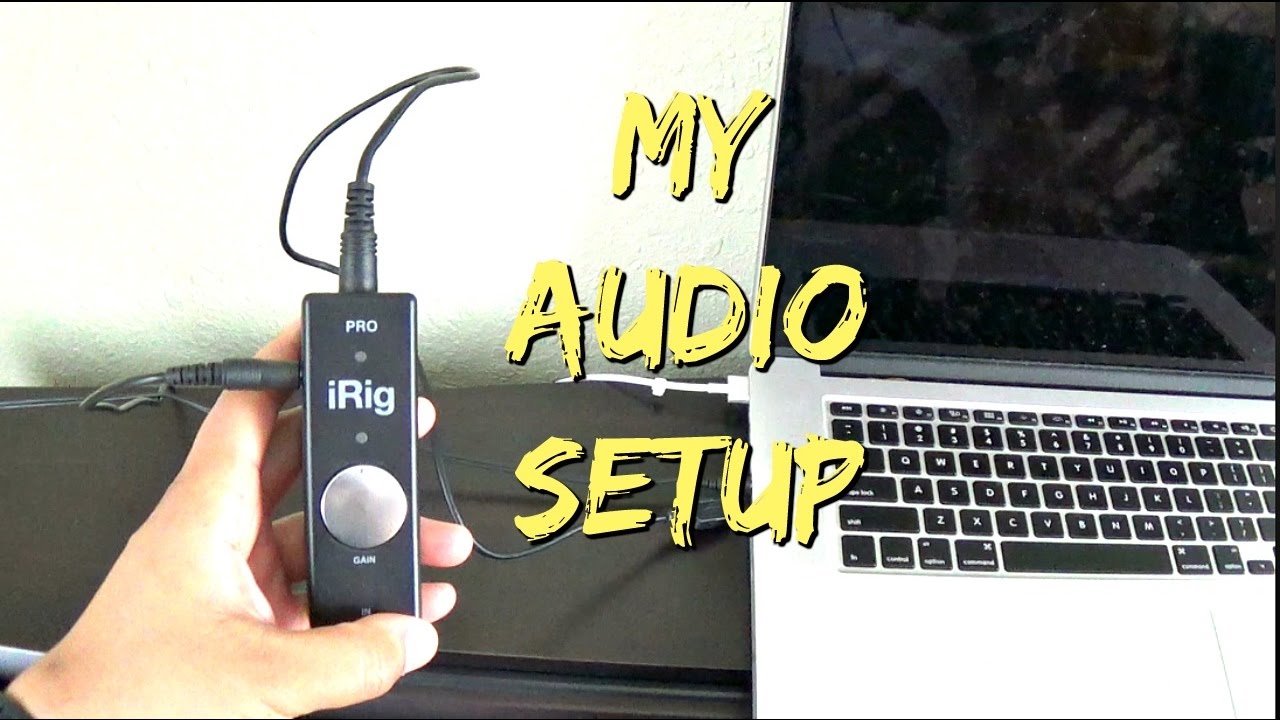 Using an iRig Pro and Logic Pro X | Connecting MIDI Piano | My Audio Setup