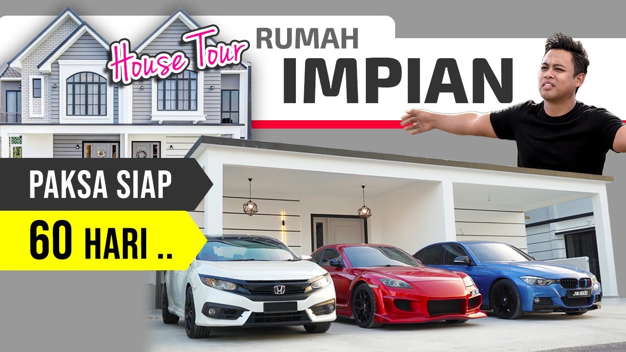 Rumah IMPIAN Siap 60 Hari: House Tour Rumah Nazz Abdullah