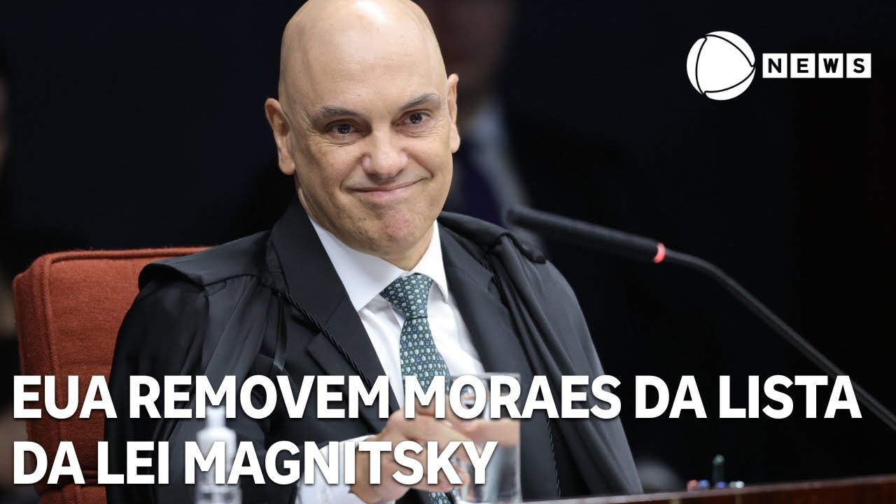 Governo americano retira san&ccedil;&otilde;es da lei Magnitsky contra ministro Alexandre de Moraes