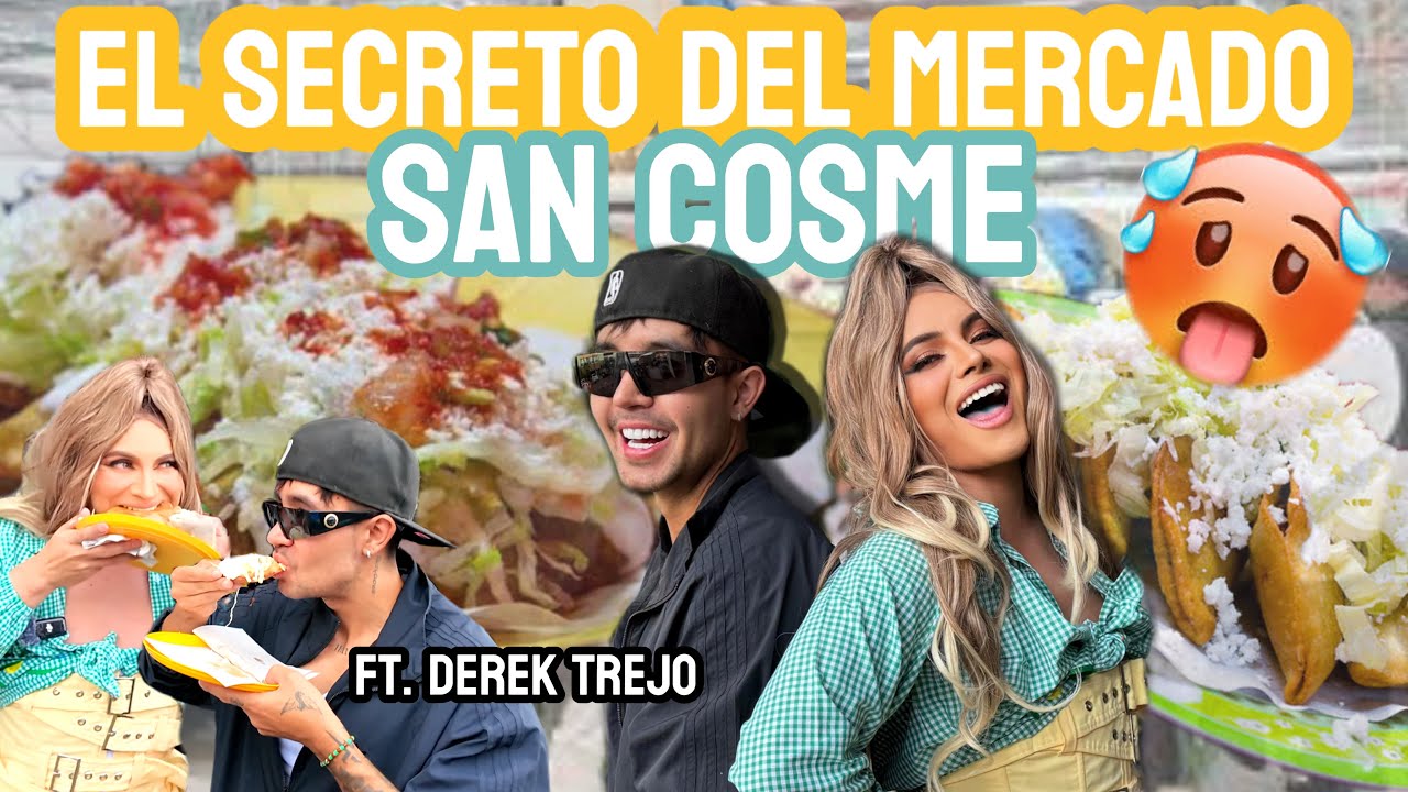 Fui con un chacafresa al Mercado de San Cosme y descubrimos una joya DEREK TREJO 🔥| Damian Cervantes