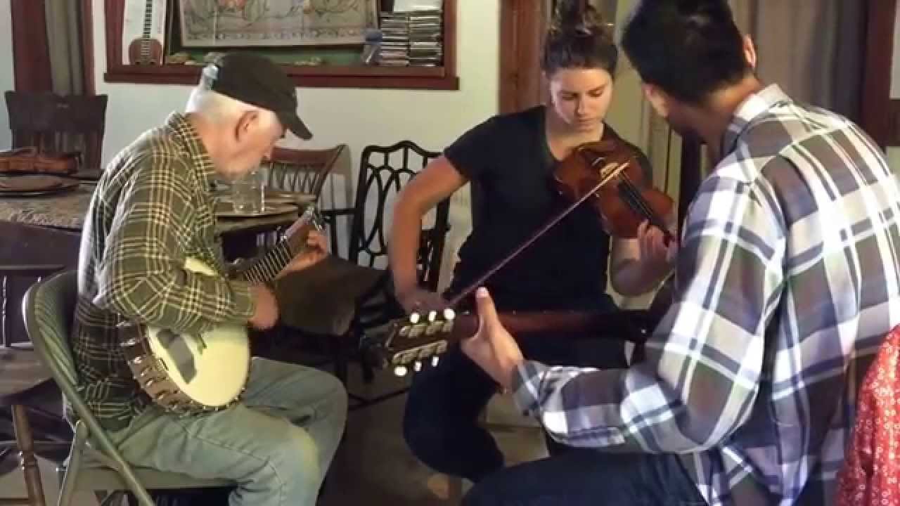 Indian Ate the Woodchuck, Grace Forrest, John Harmann on banjo - 2015 big sur Fiddle camp