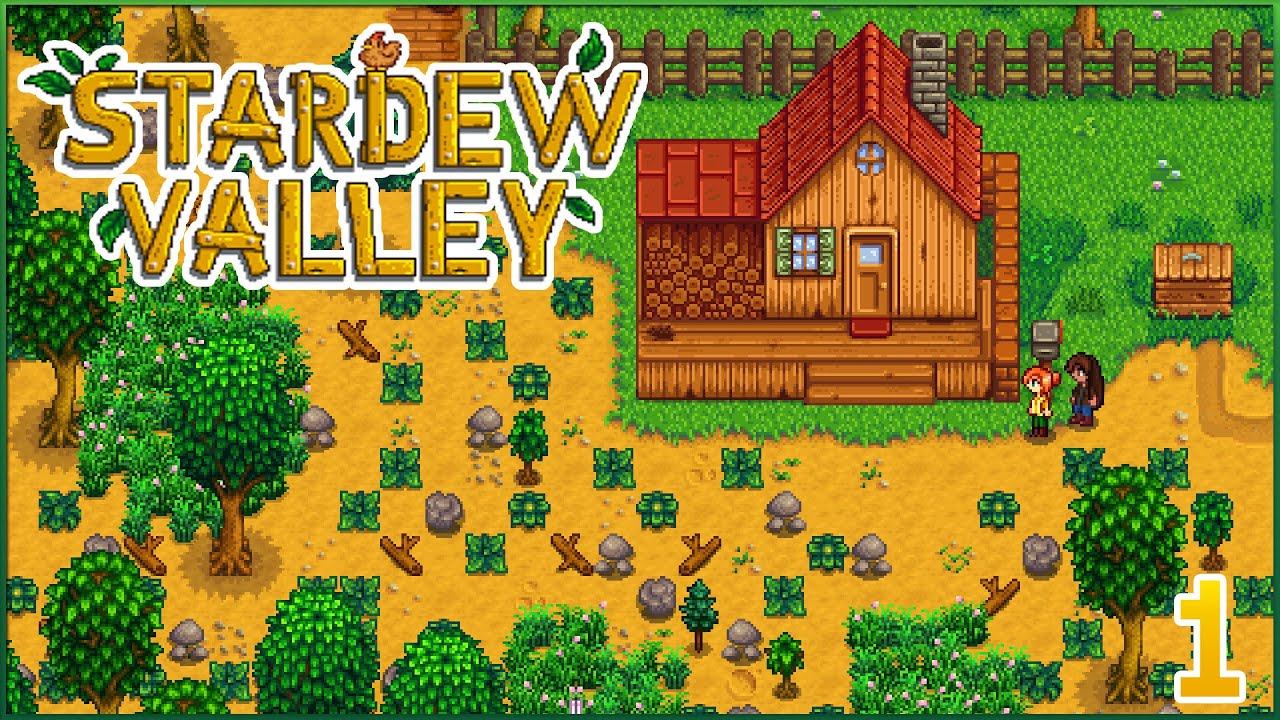 Поле, полное диких, диких сорняков!! || Stardew Valley - Эпизод №1