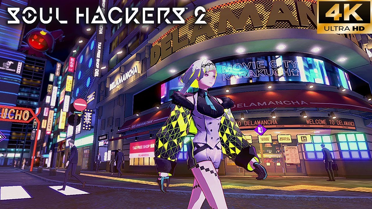SOUL HACKERS 2 - GAMEPLAY TRAILER - 4K ULTRA HD 60 FPS