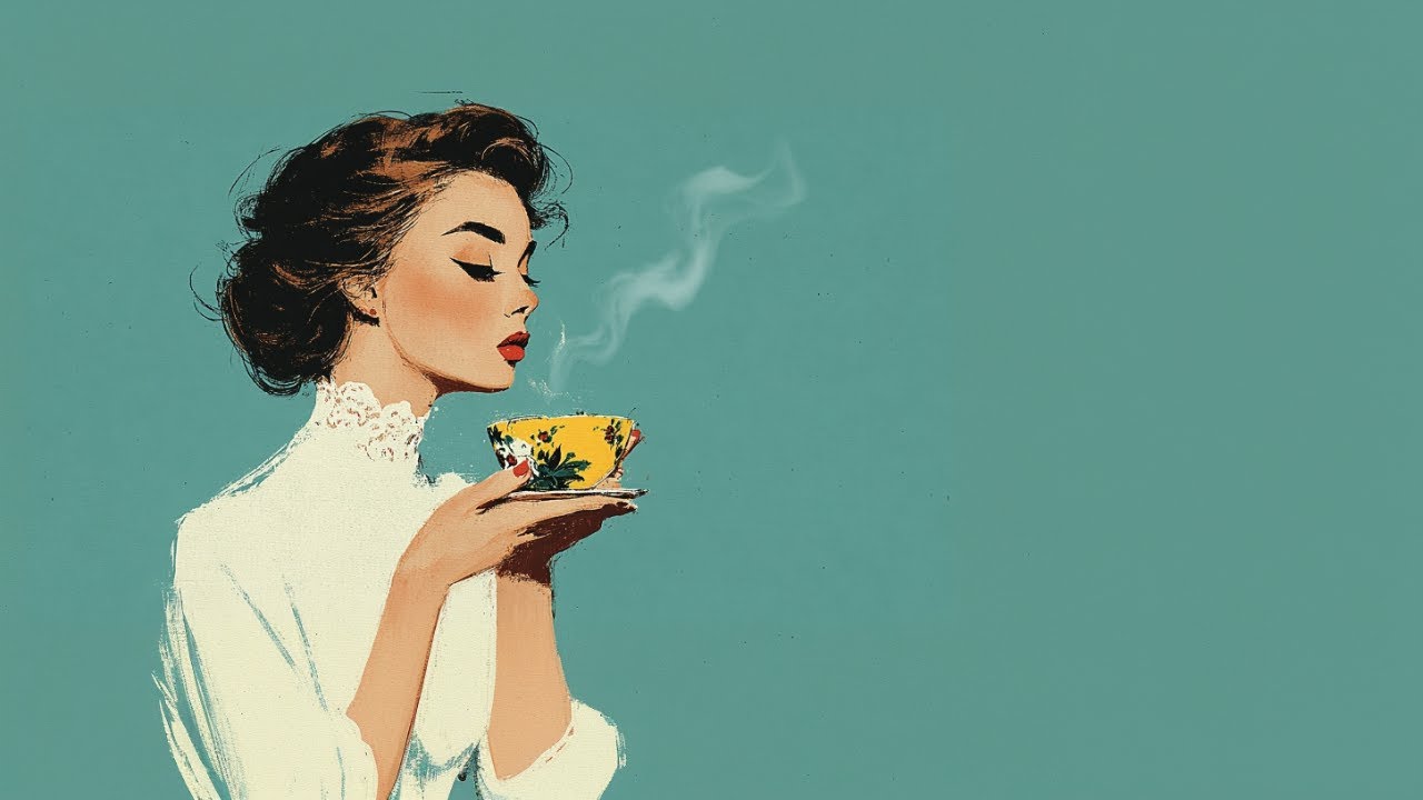 morning coffee with jazz
