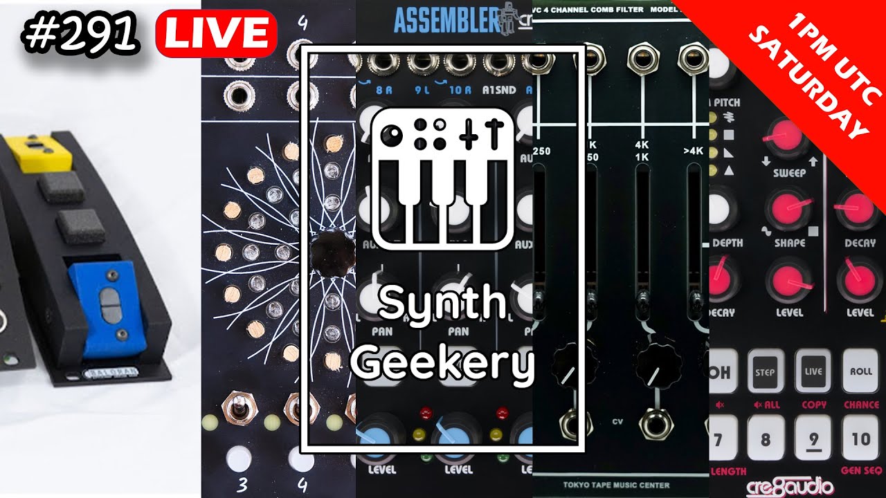 Synth Geekery 291 - Intellijel Multigrain, Cre8audio Boom Chick & Assembler, Balor