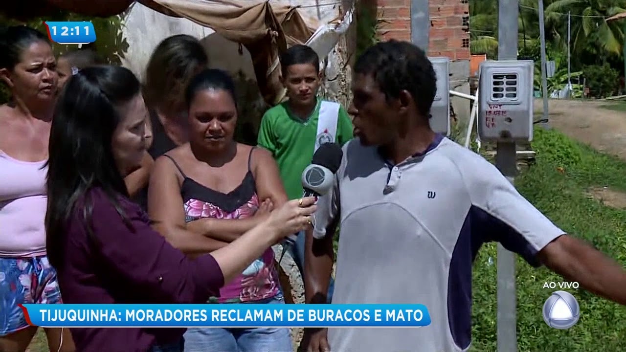 Moradores do Tijuquinha reclamam de buracos e mato - Balanço Geral Sergipe