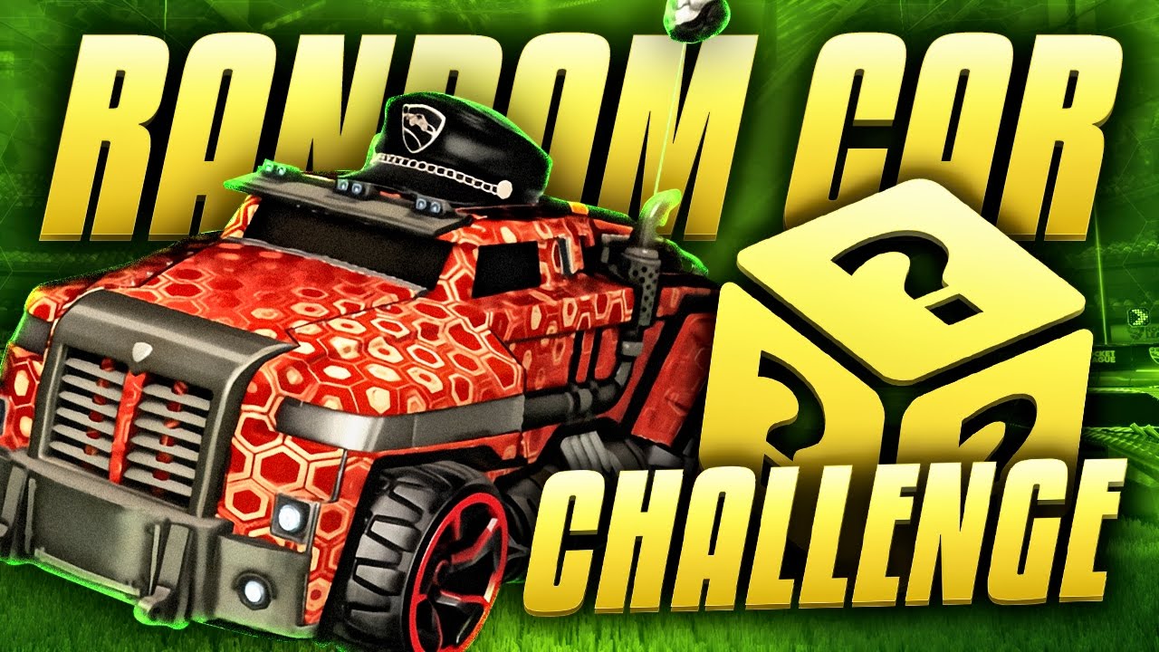 ROCKET LEAGUE 2v2 RANDOM CAR CHALLENGE
