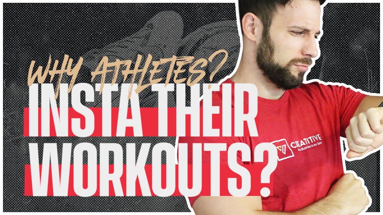 Why Do Athletes Instagram Their Workouts?