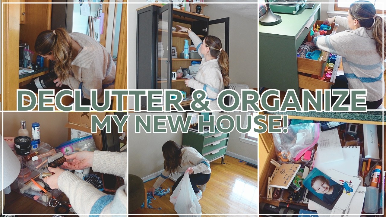 RESET MY NEW HOUSE 2026 / decluttering & organization / house updates & progress!